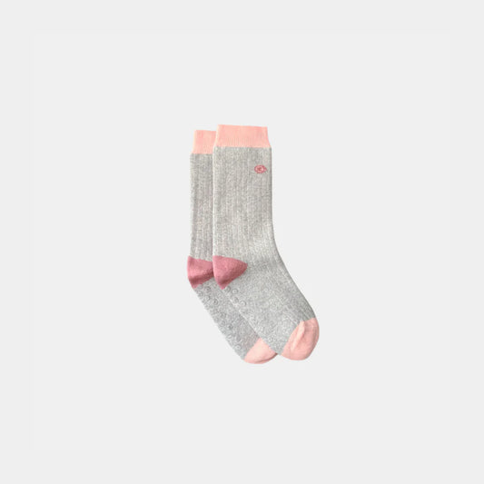 Terry Cotton Socks - Pink