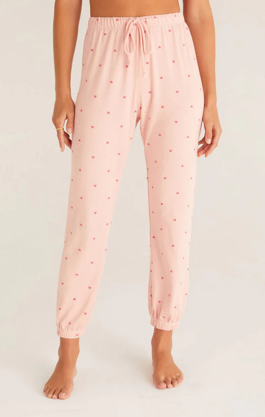 Classic Heart Jogger - Candy Pink