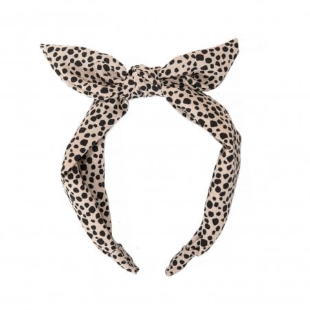 Tie Headband - Luna Leopard