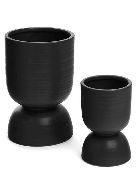 Ceramic Planters - Black