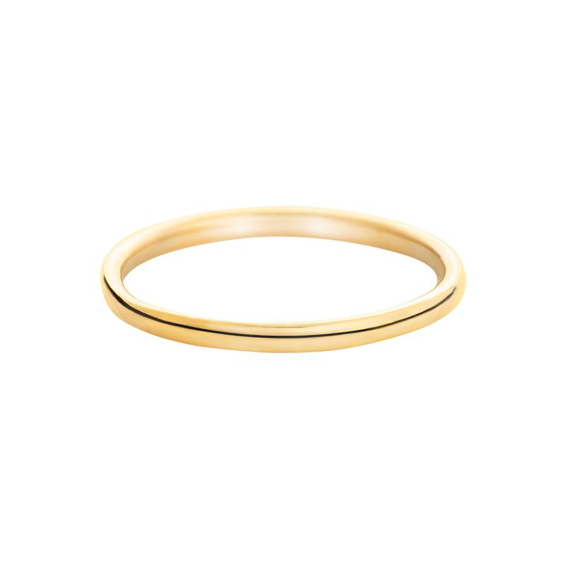 Classic Stacking Ring - 14k Gold Vermeil