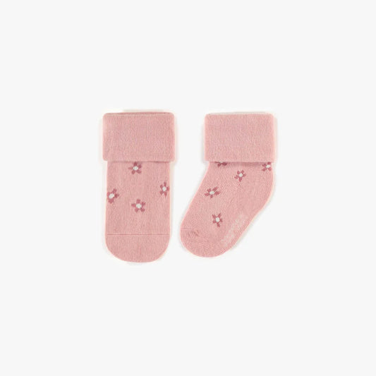 Stretchy Cotton Socks - Flowers
