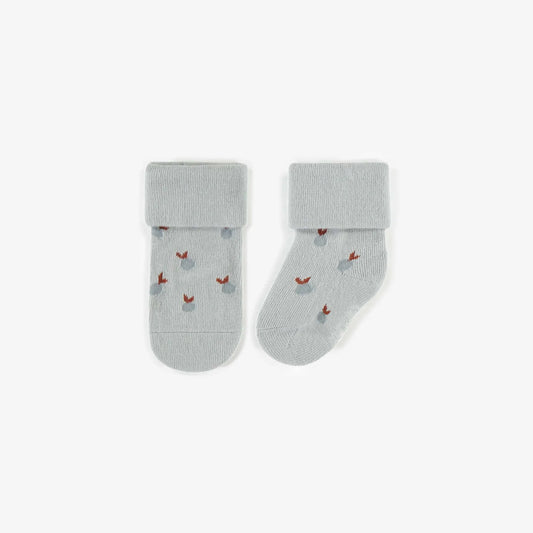 Stretchy Cotton Socks - Blueberries