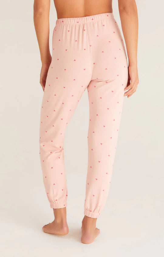 Classic Heart Jogger - Candy Pink