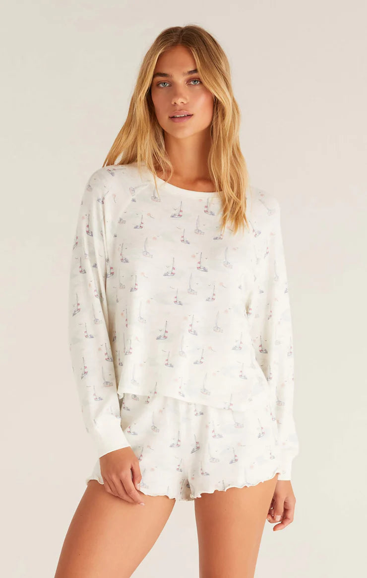 Set Sail Longsleeve - Cloud Dancer