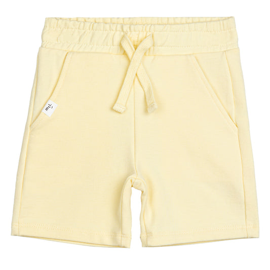 Cotton Terry Shorts - Yellow
