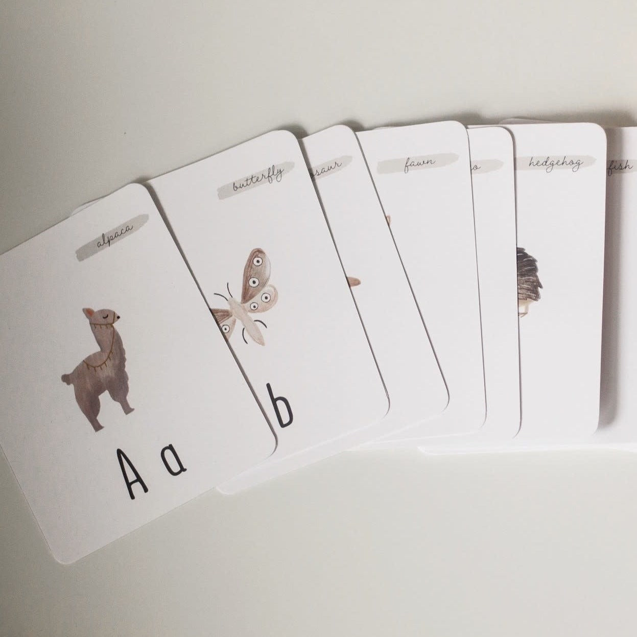 Alphabet Cards - Animals