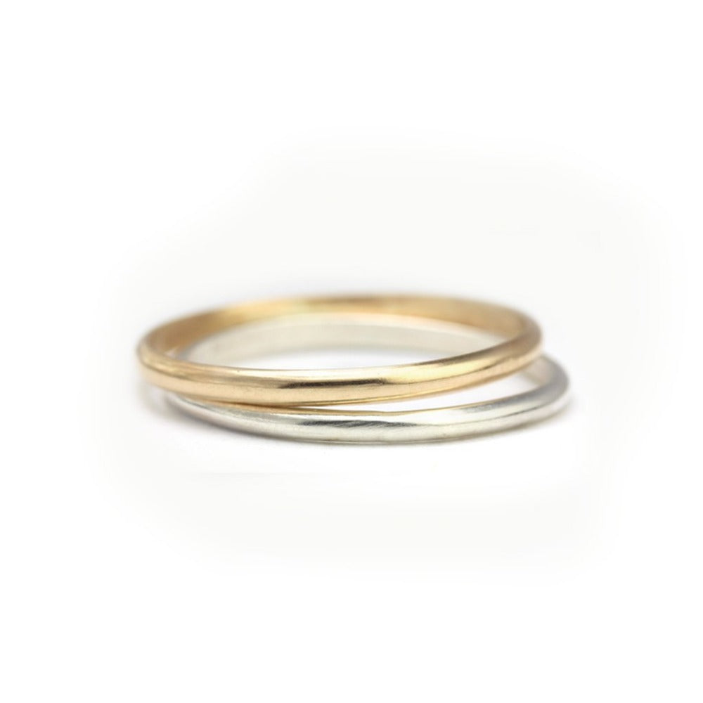 Stacking Ring (Smooth) - Gold Filled