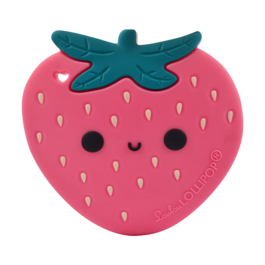 Strawberry Silicone Teether